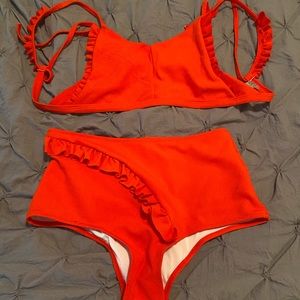 Red bikini
